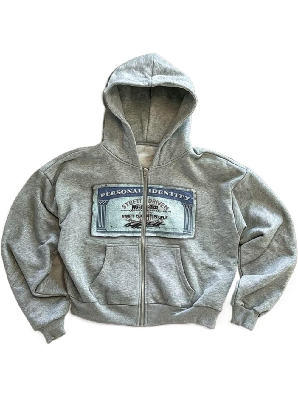 Oversized Y2K Zip-Up Hoodie | Graphic Streetwear Jacket | Vintage 2000s Emo
